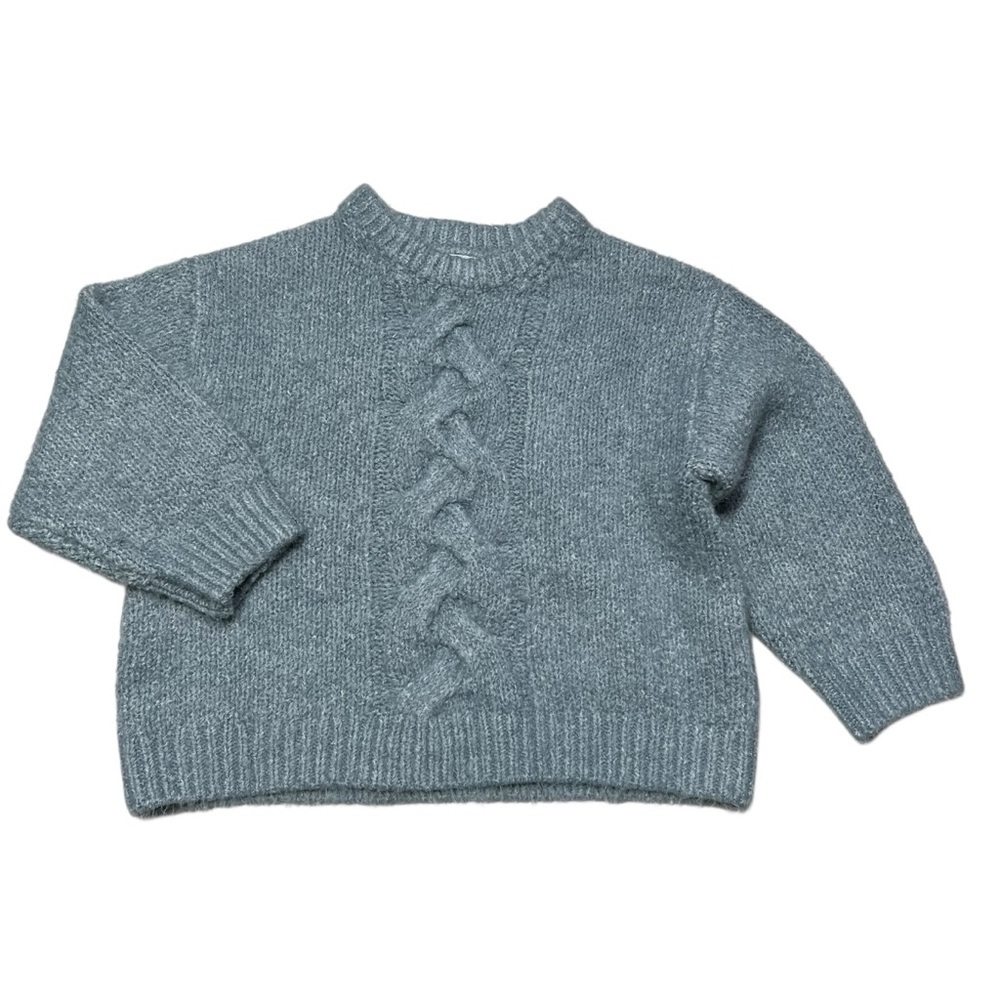 Zara Kids Blue Knit Sweater Super Soft